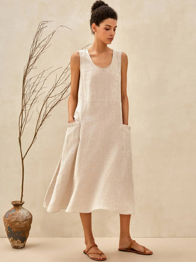 LULU - Elegant kjole med lommer