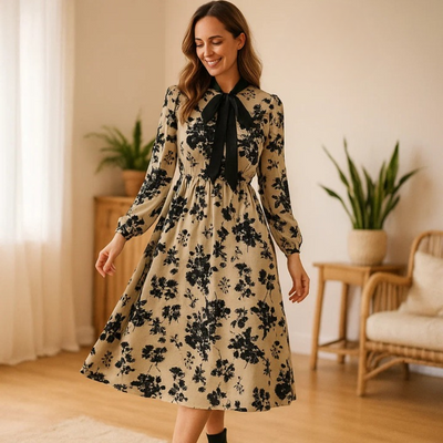 Isabela - Tidløs vintage-kjole