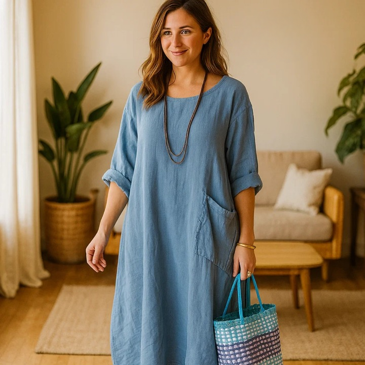 Lynne - Breezy Oversized-kjole