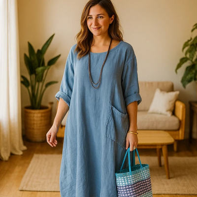 Lynne - Breezy Oversized-kjole