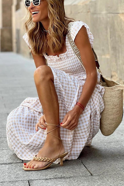 Odette - Elegant ternet sommerkjole