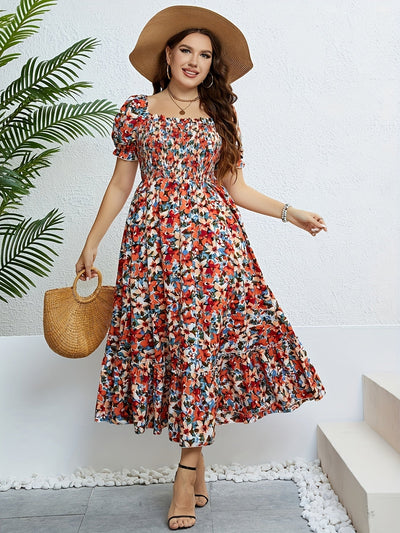 Yessa - Vintage Bloom-kjole