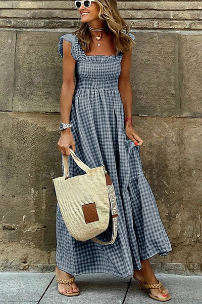 Odette - Elegant ternet sommerkjole