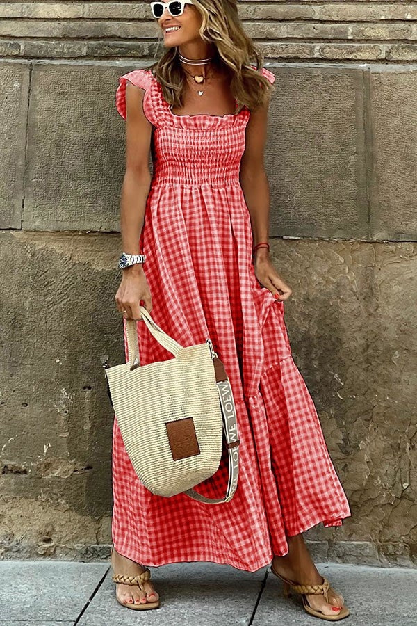 Odette - Elegant ternet sommerkjole