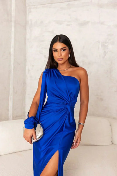 Alison - Elegant maxikjole med slids