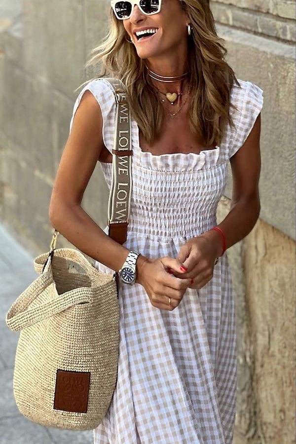 Odette - Elegant ternet sommerkjole