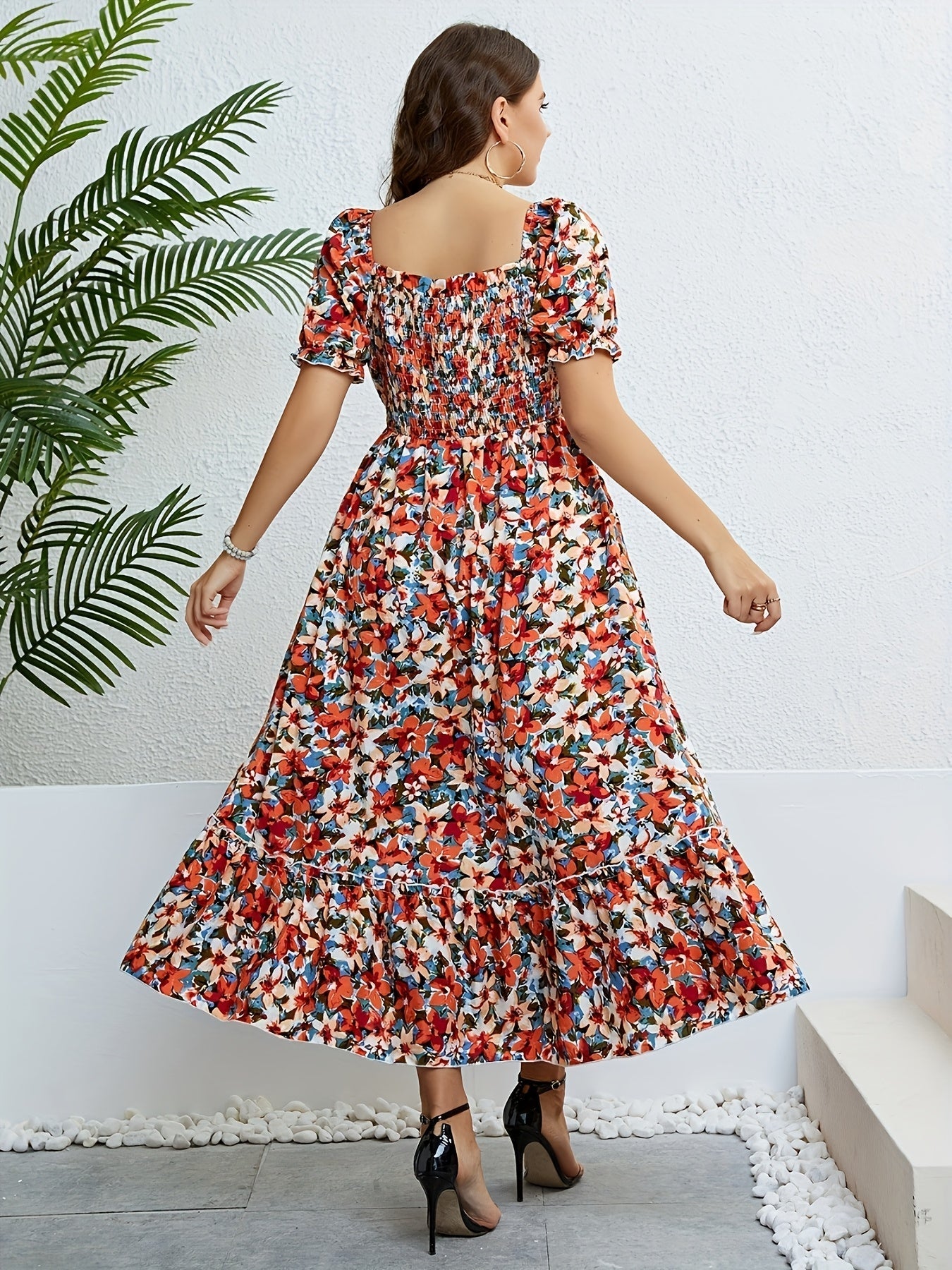 Yessa - Vintage Bloom-kjole