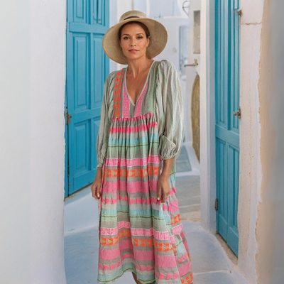Sabrina - Komfortabel boho-kjole