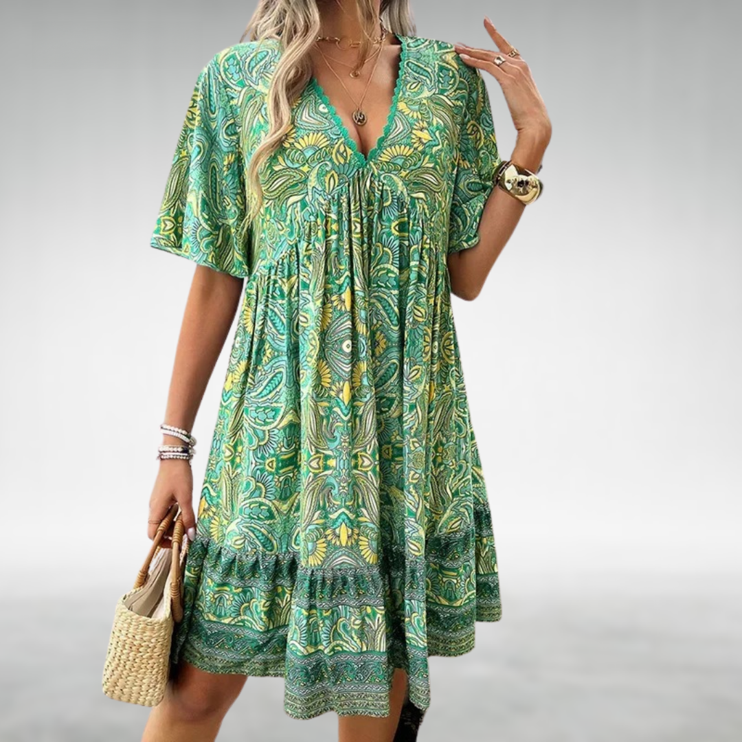 Marielle - Boho swing-kjole