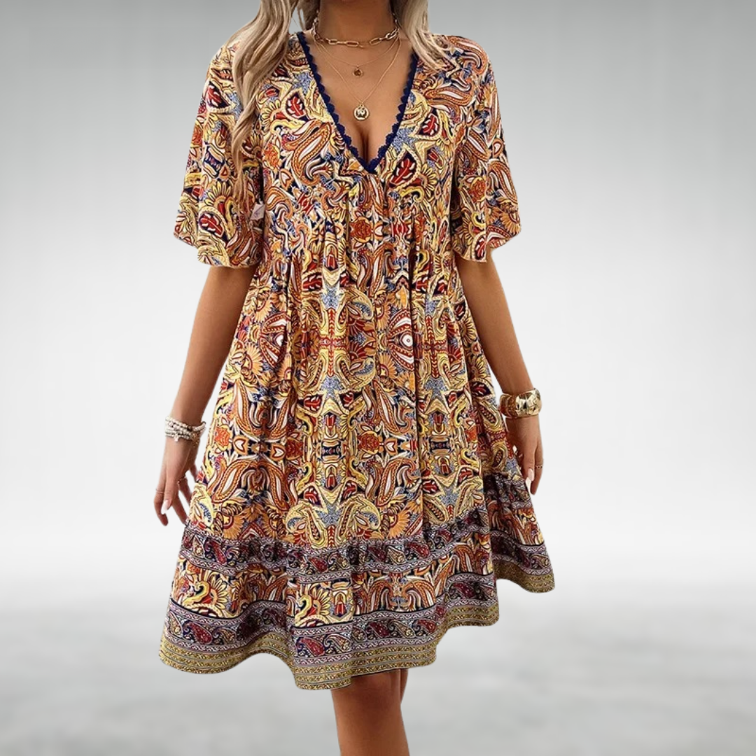 Marielle - Boho swing-kjole
