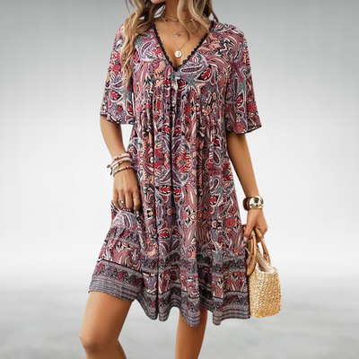 Marielle - Boho swing-kjole