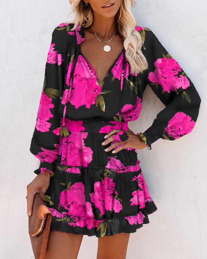 Geraldine - Bold Bloom-kjole