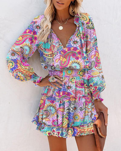 Geraldine - Bold Bloom-kjole