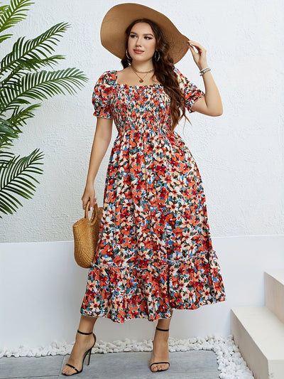 Yessa - Vintage Bloom-kjole