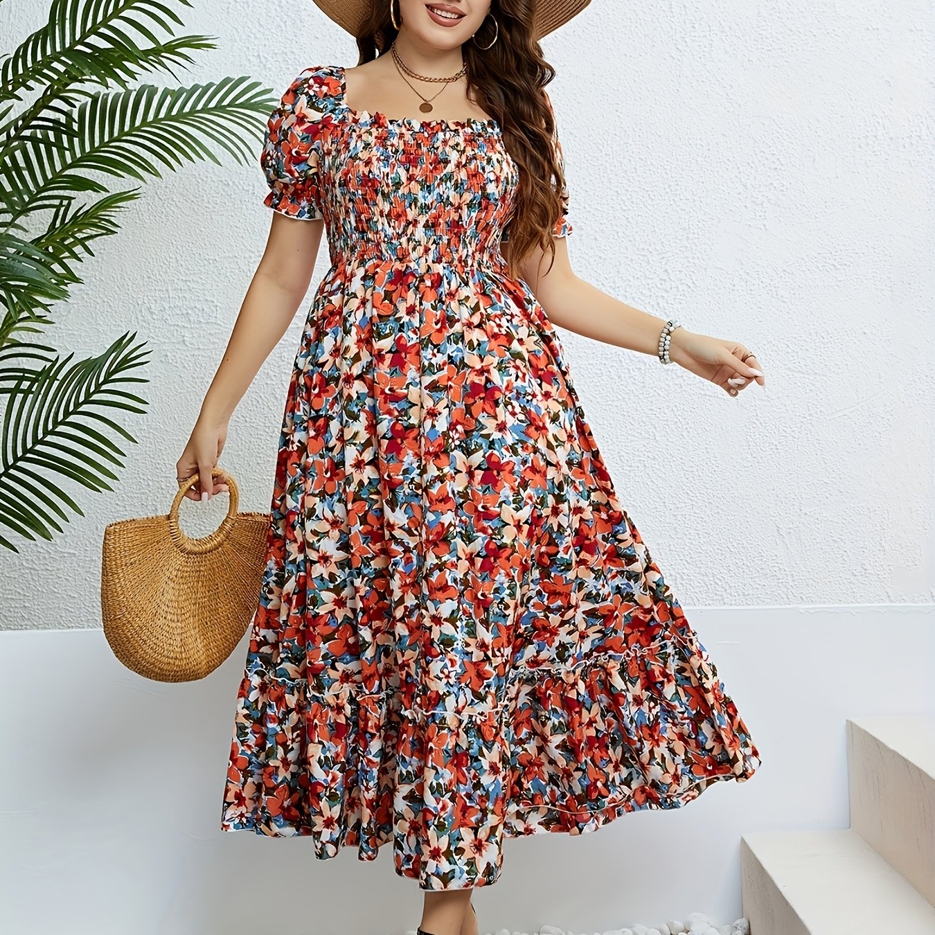 Yessa - Vintage Bloom-kjole