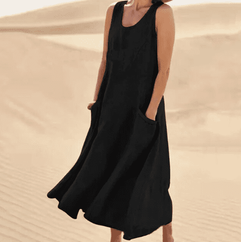 LULU - Elegant kjole med lommer