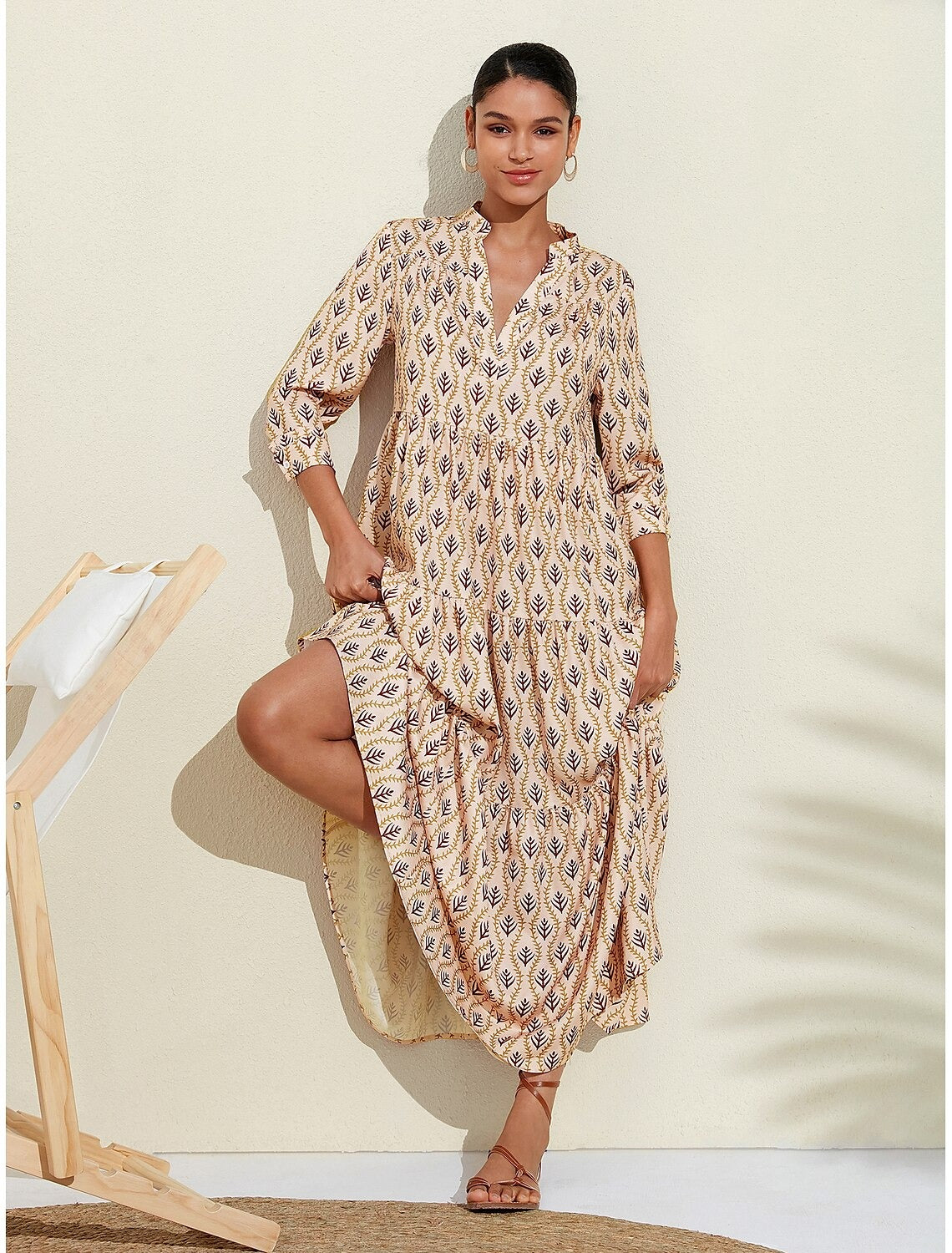 Dolly - Boho maxikjole