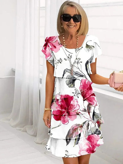 Trina - Bloom Ruffle-kjole