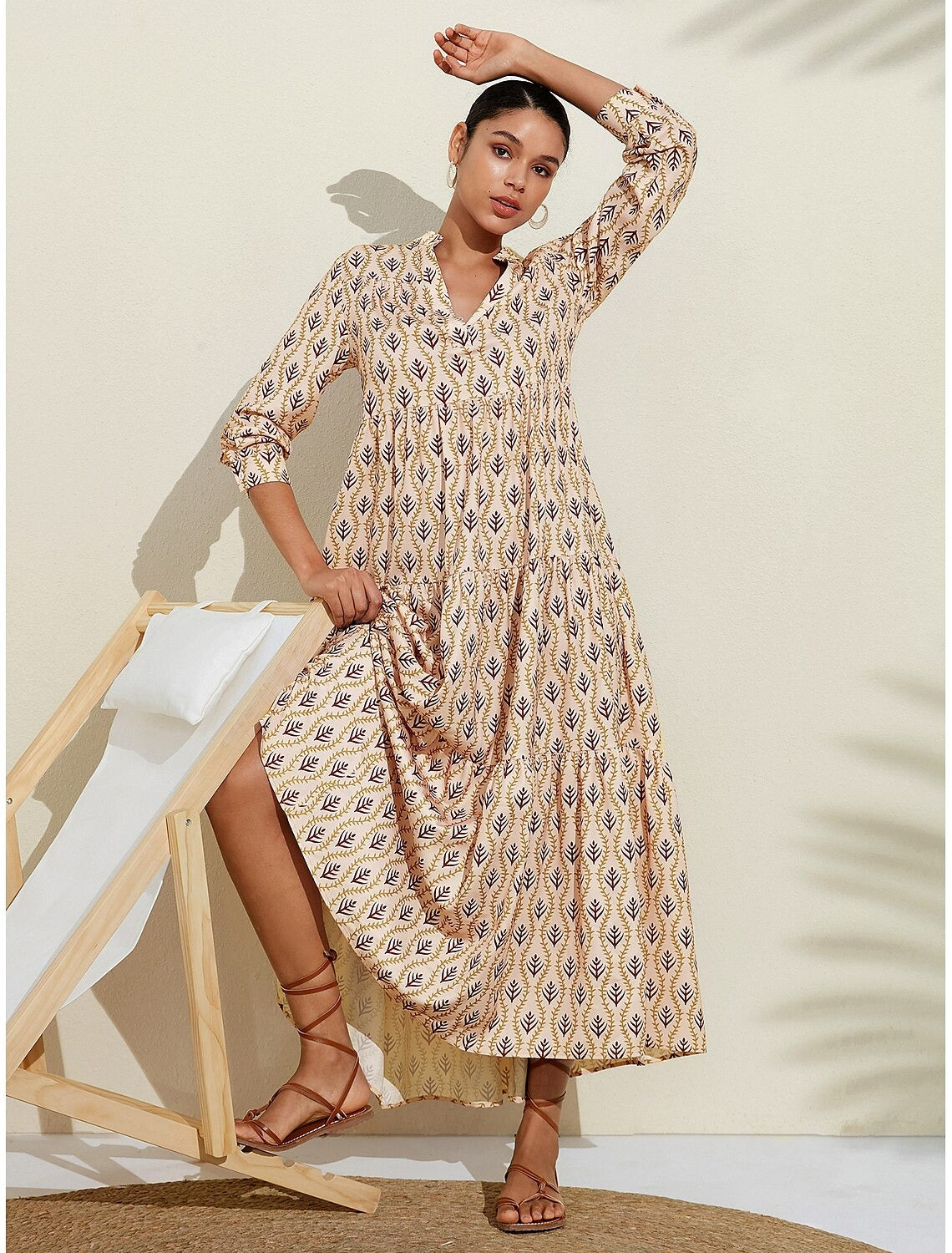 Dolly - Boho maxikjole