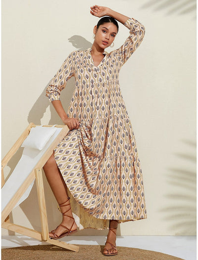 Dolly - Boho maxikjole