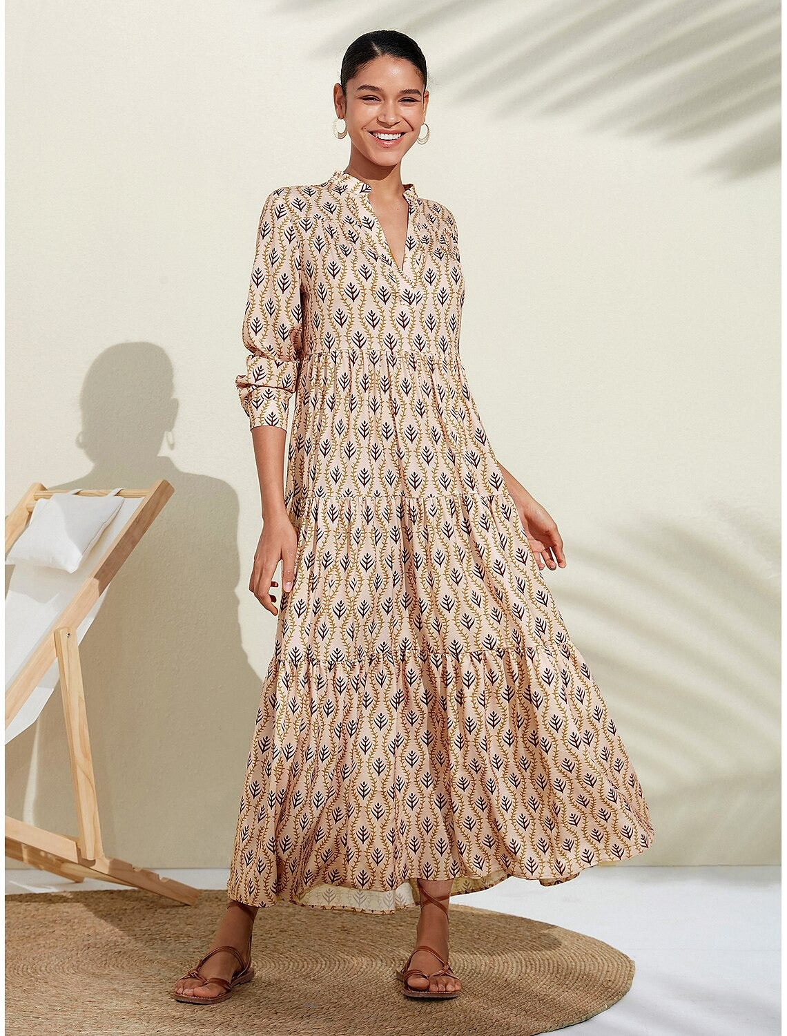 Dolly - Boho maxikjole
