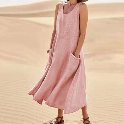 LULU - Elegant kjole med lommer