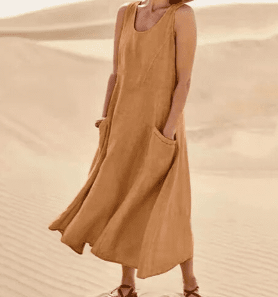 LULU - Elegant kjole med lommer
